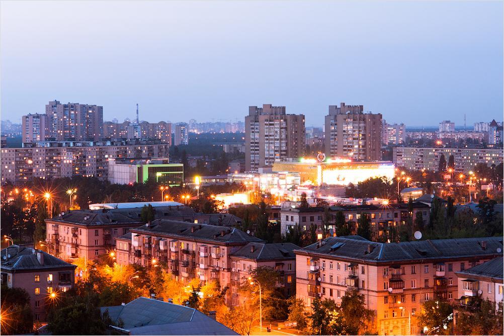 Однокомнатная Квартира На Улице Попудренко キエフ エクステリア 写真